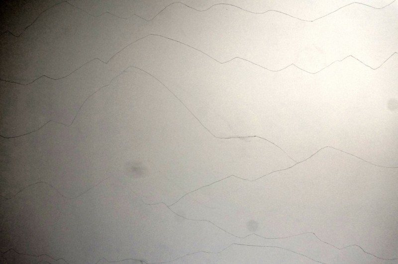 mountain mural