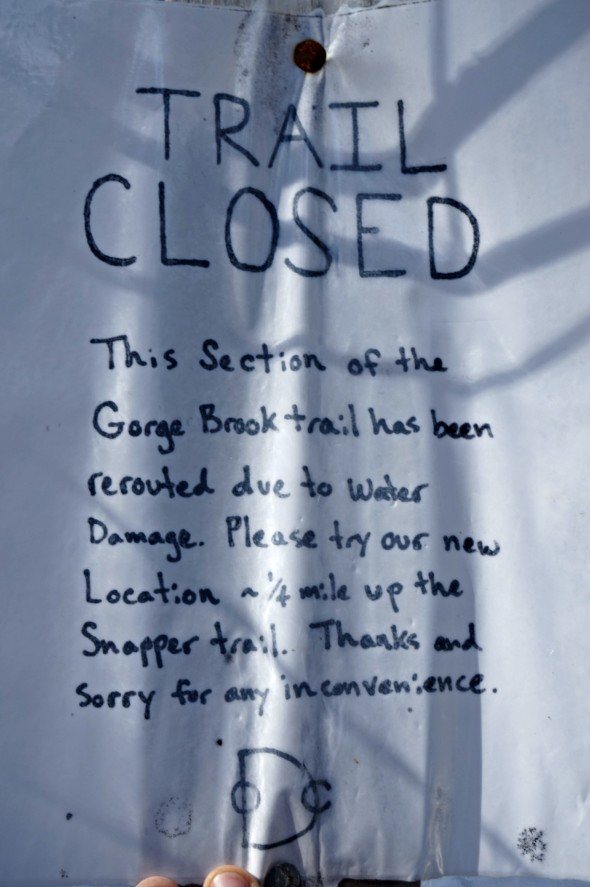 moosilauke trail closure