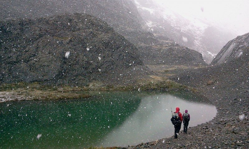 backpacking women