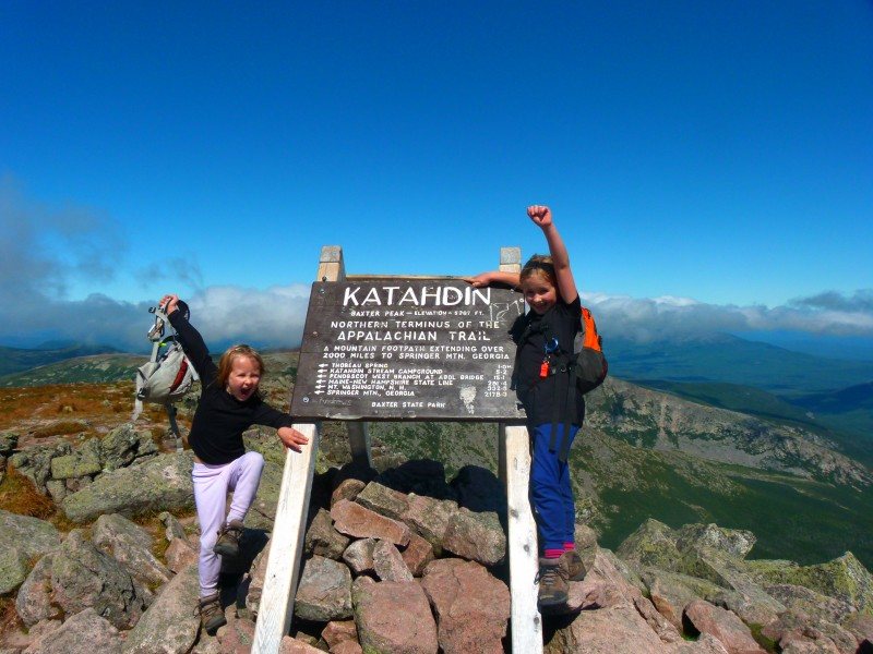 Katahdin, Sage and Alex, August 2011