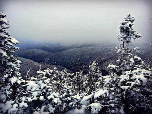Views from the Tripyramids in WInter